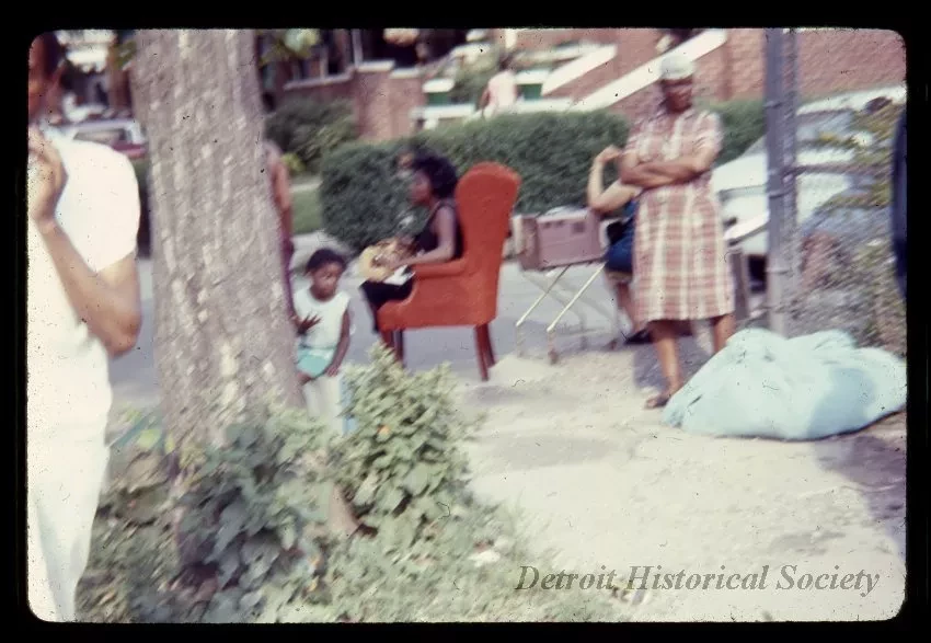 Transparency, Slide - Off Linwood "Shoppers"
