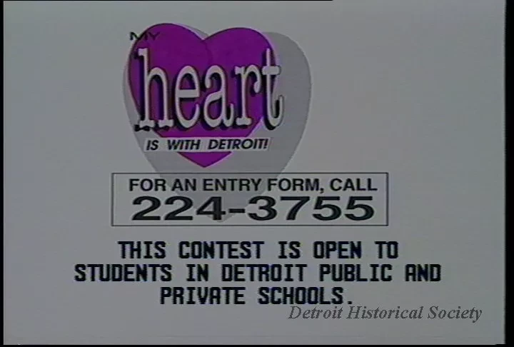U-Matic - My Heart Is With Detroit
30 Second Public Service Announcement