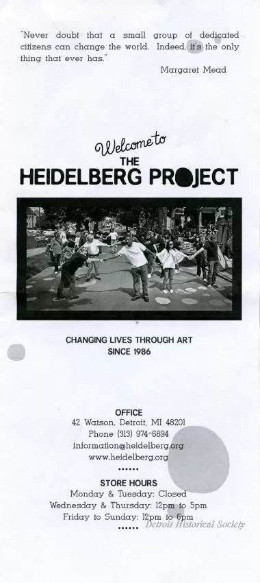 Brochure - Welcome to the Heidleberg Project