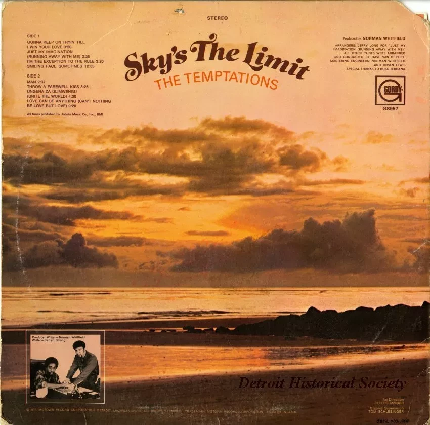 Album, Record - Sky's The Limit
