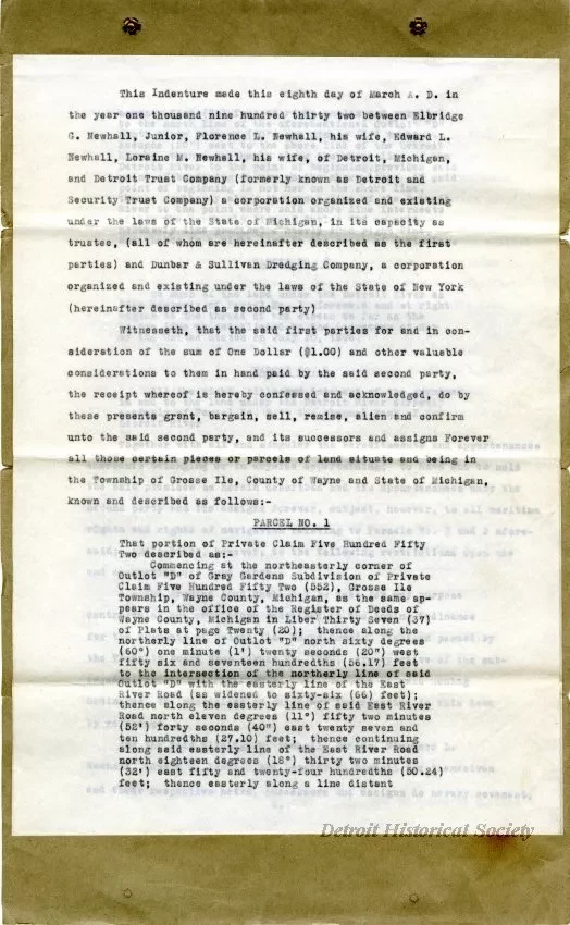 Indenture