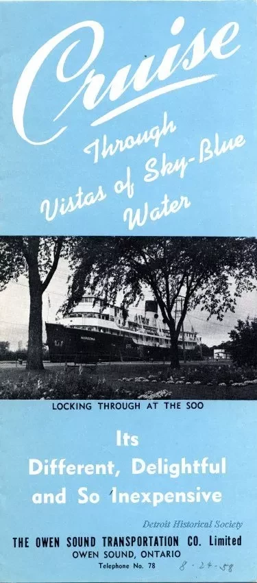 Brochure - Cruise Through Vistas of Sky-Blue Water