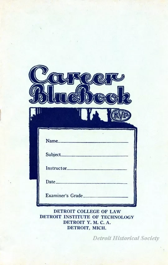 Booklet - Career Bluebook