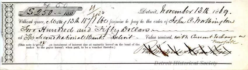 Note, Promissory