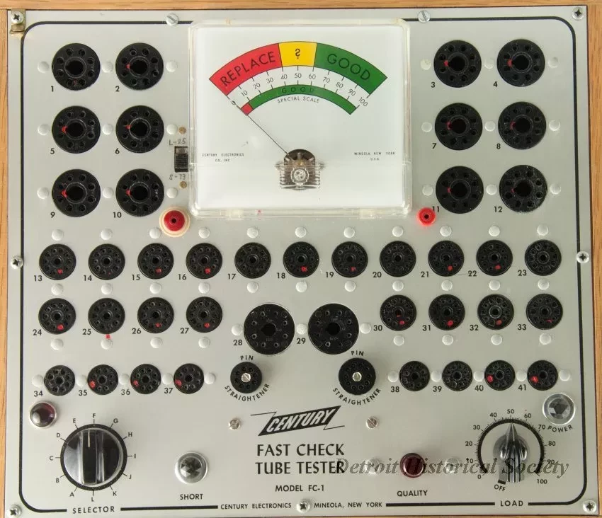 Tester, Tube