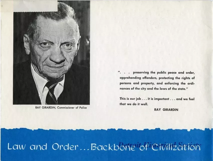 Booklet - Detroit Police Department