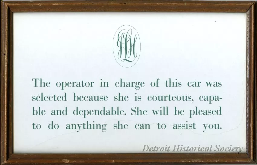 Sign, Informational
