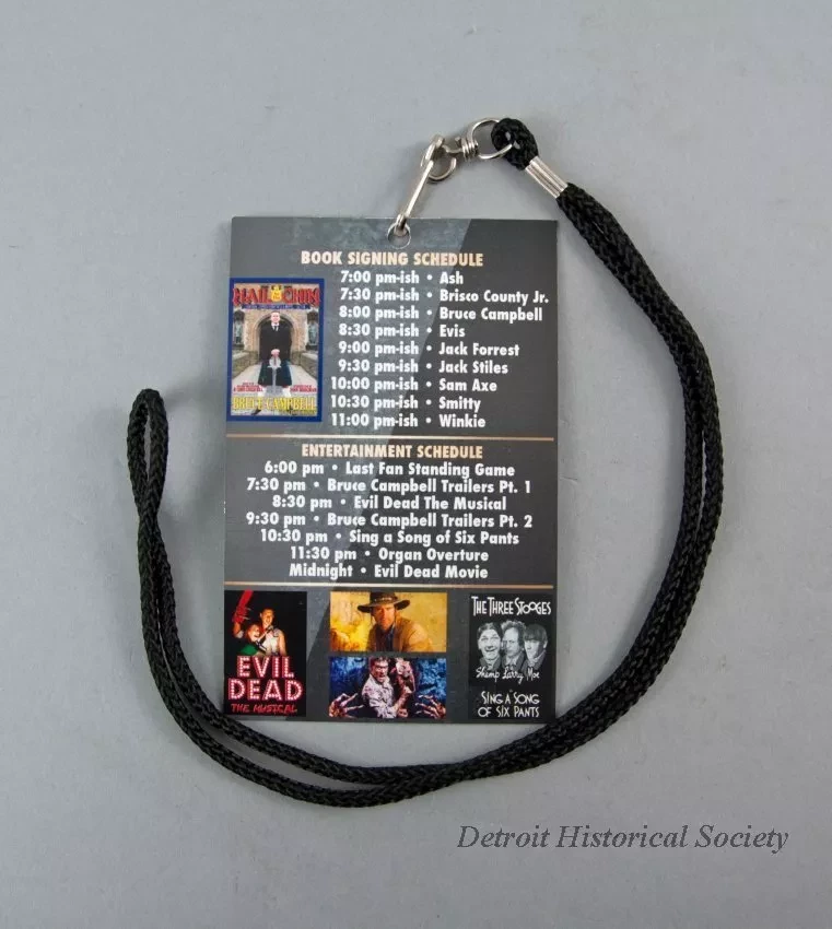 Pass - Redford Theatre
Bruce Campbell Event