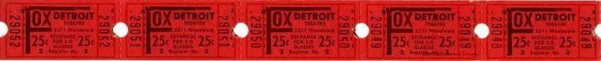Ticket, Admission - Fox Theatre