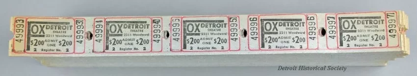 Ticket, Admission - Fox Theatre