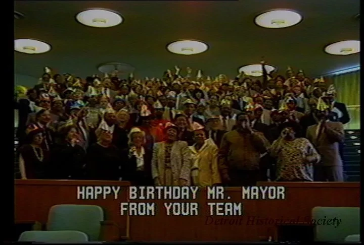 U-Matic - Mayor Young's Birthday Card
A Video Tape Birthday Greeting
Master
5-24-88