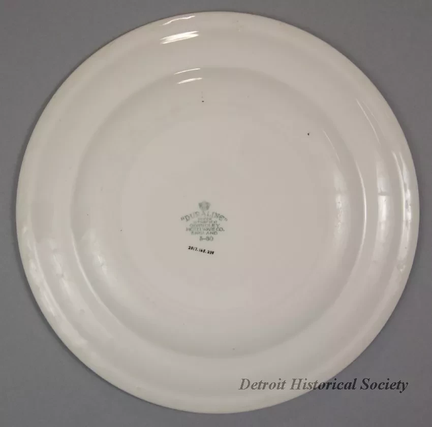 Plate, Dinner