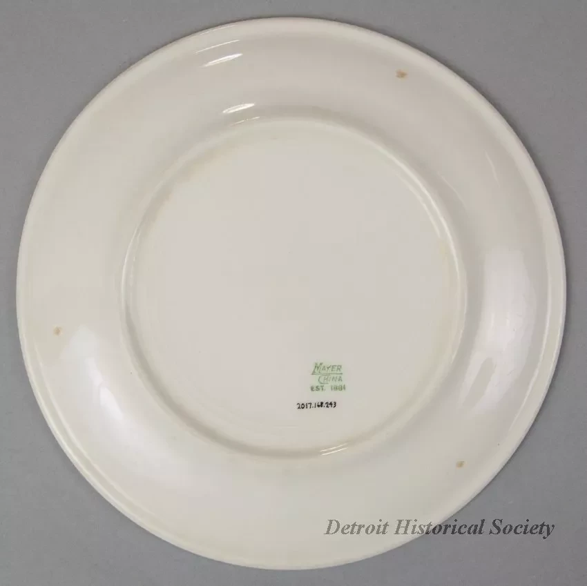 Plate, Dinner