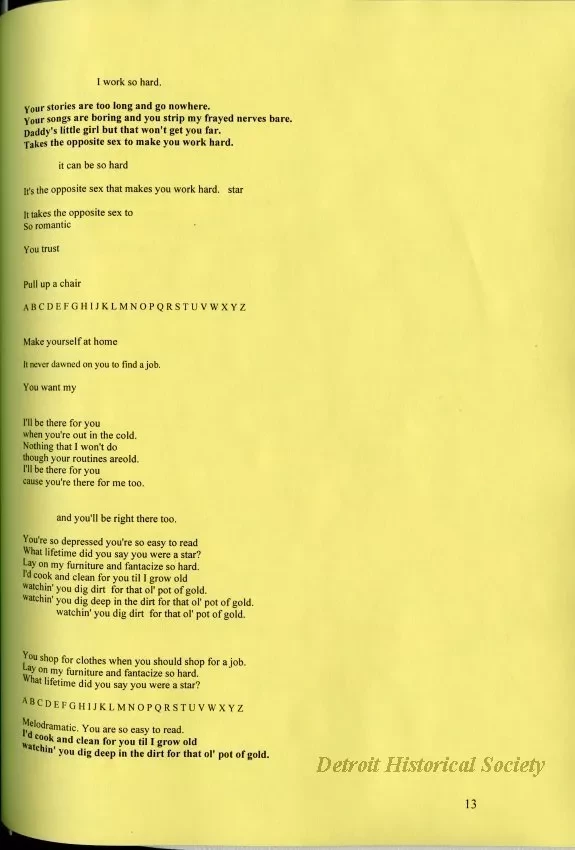 Lyrics, Song - Friends Like Us