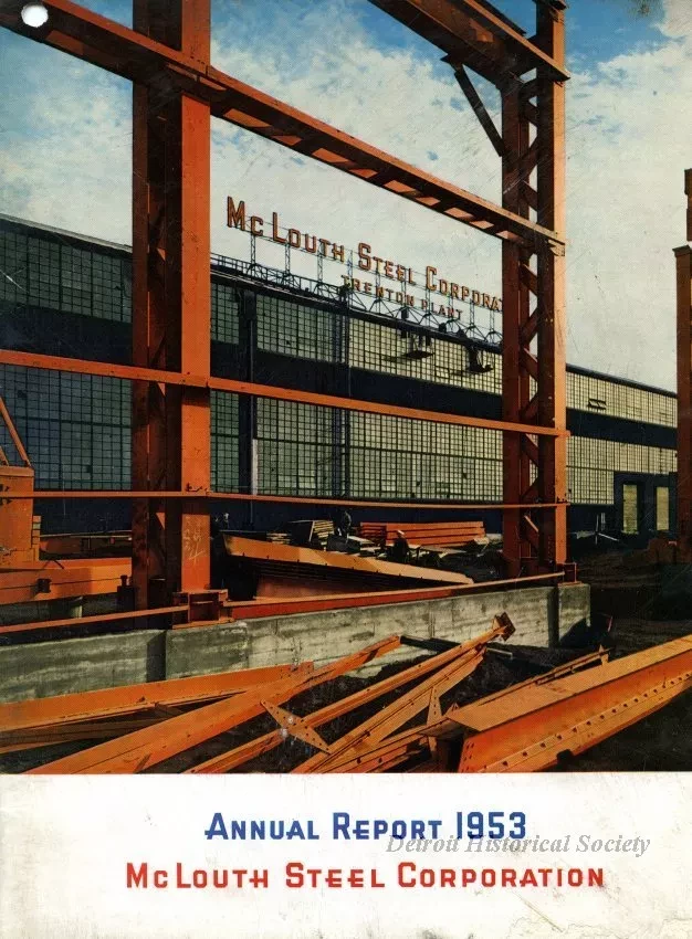 Report, Annual - McLouth Steel Corporation Annual Report 1953
