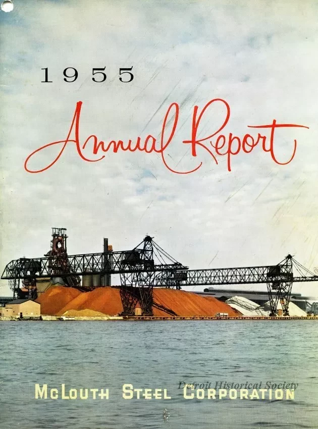 Report, Annual - 1955 Annual Report McLouth Steel Corporation