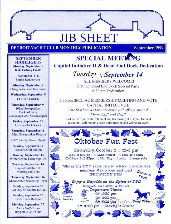 Newsletter - Jib Sheet