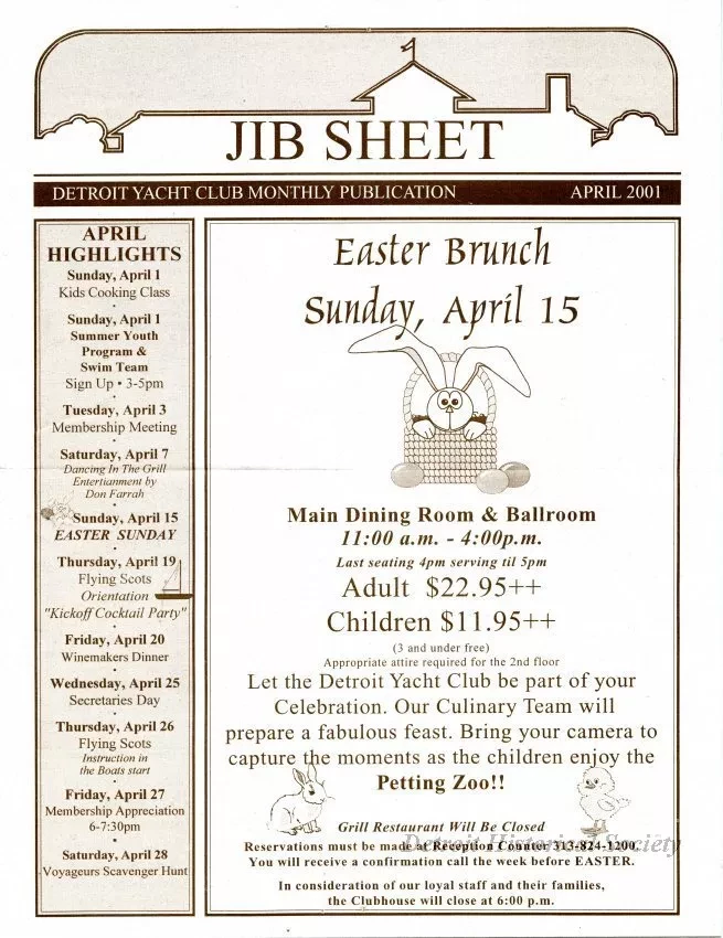 Newsletter - Jib Sheet