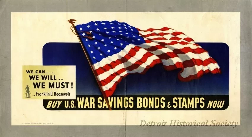 Poster - Buy U.S. War Savings Bonds & Stamps Now
