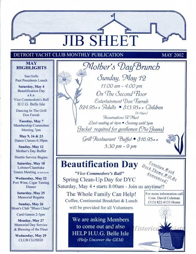 Newsletter - Jib Sheet