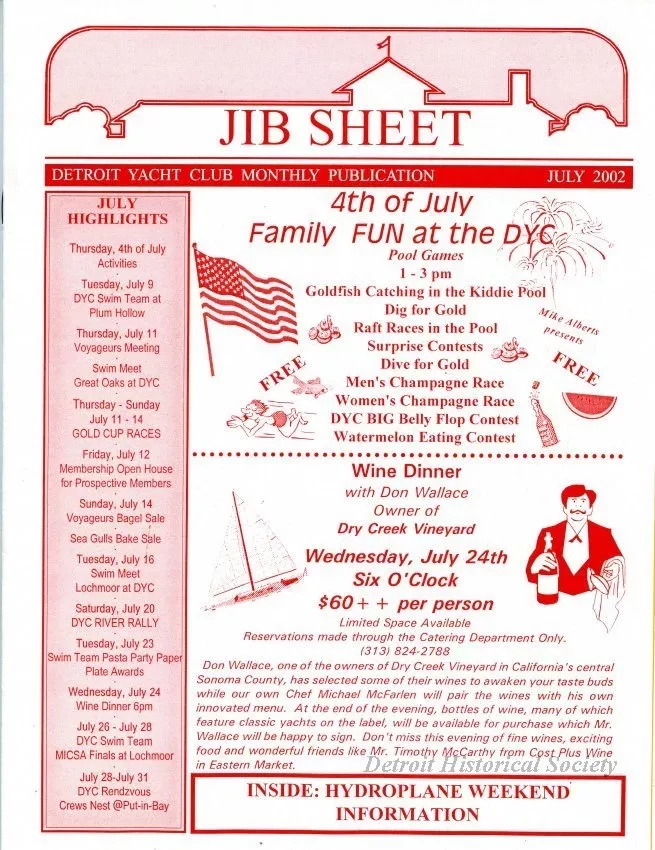 Newsletter - Jib Sheet