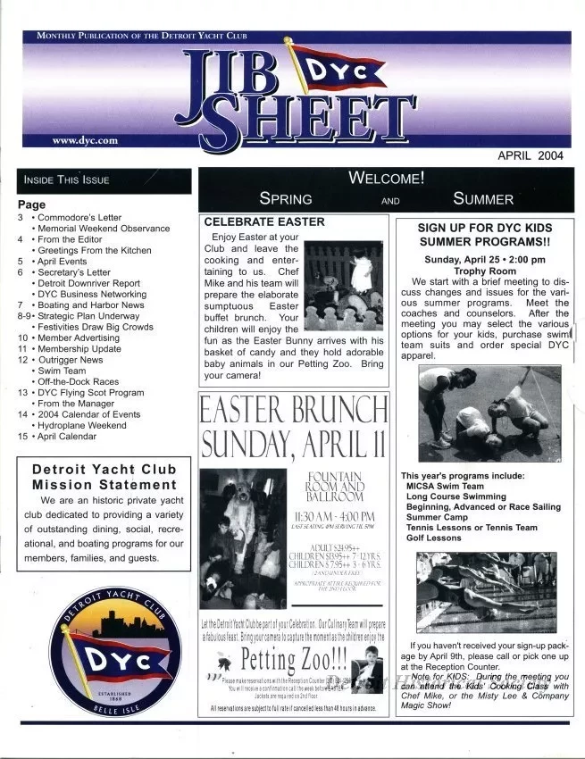 Newsletter - Jib Sheet