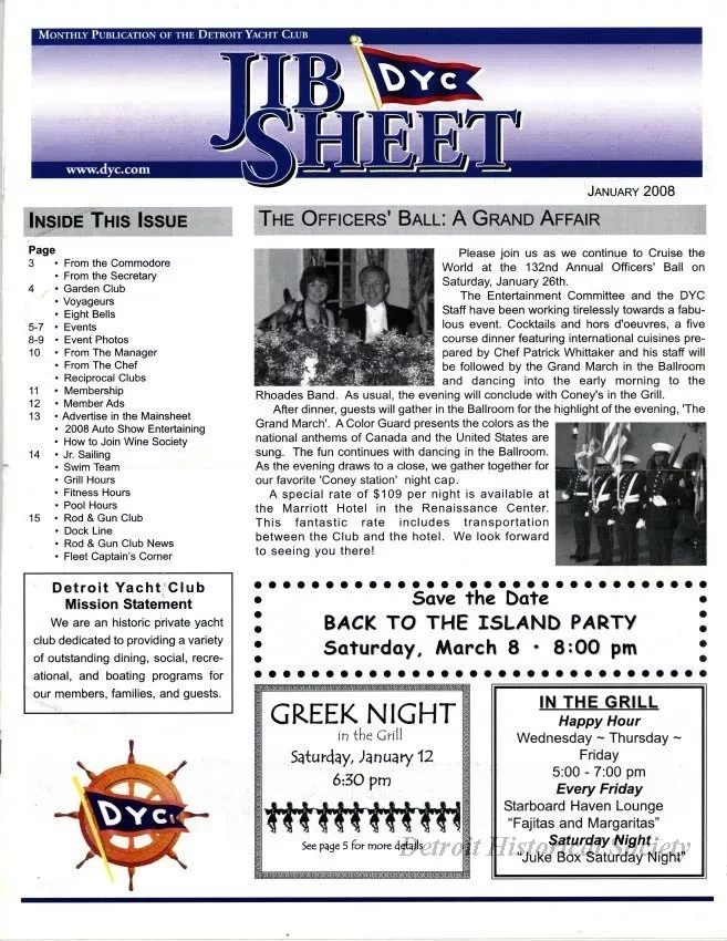 Newsletter - Jib Sheet