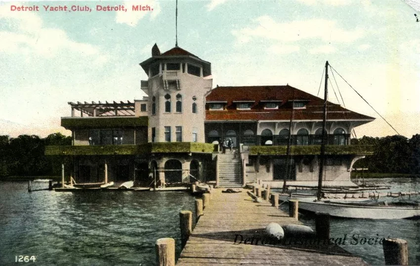 Postcard - Detroit Yacht Club