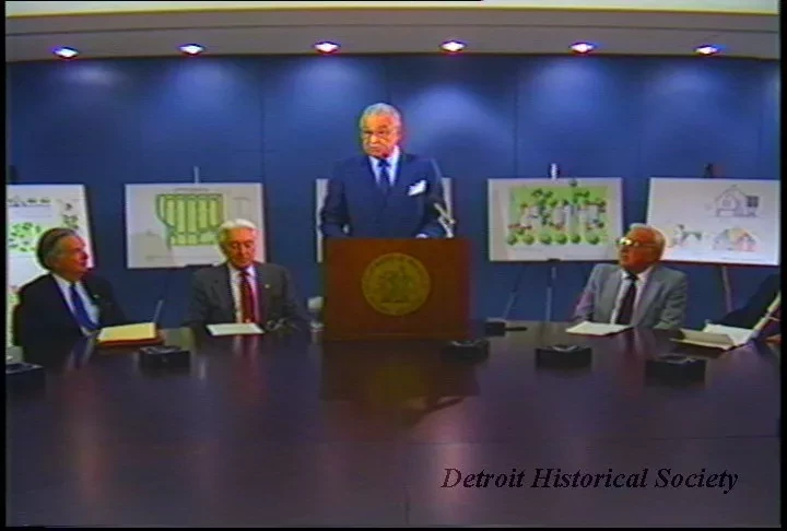 U-Matic - Ambassador Bridge Area Redevelopment Press Conf. 1-30-91
Victoria Palce Redevelopment 4-19-91