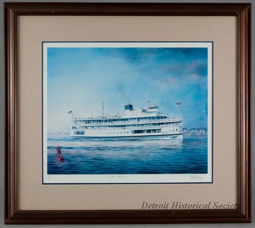 Print - Steamer St. Claire