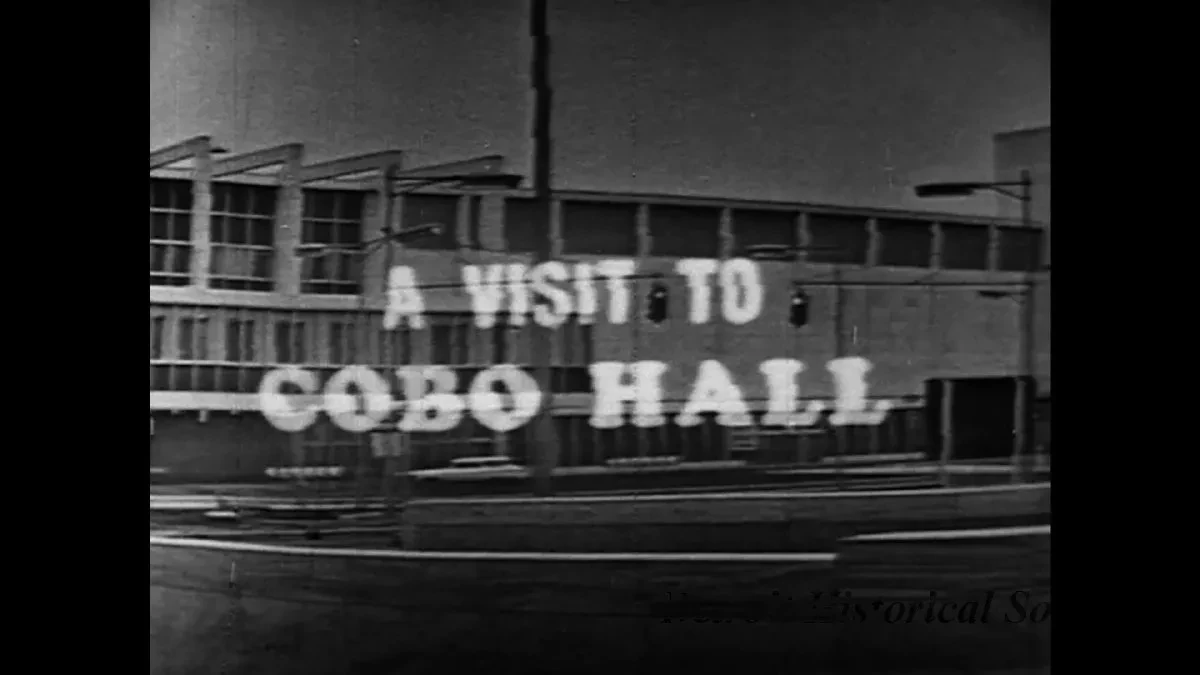 Film, Motion Picture - A Visit to Cobo Hall