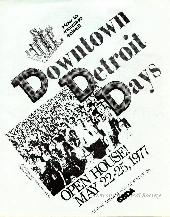 Advertisement - Downtown Detroit Days