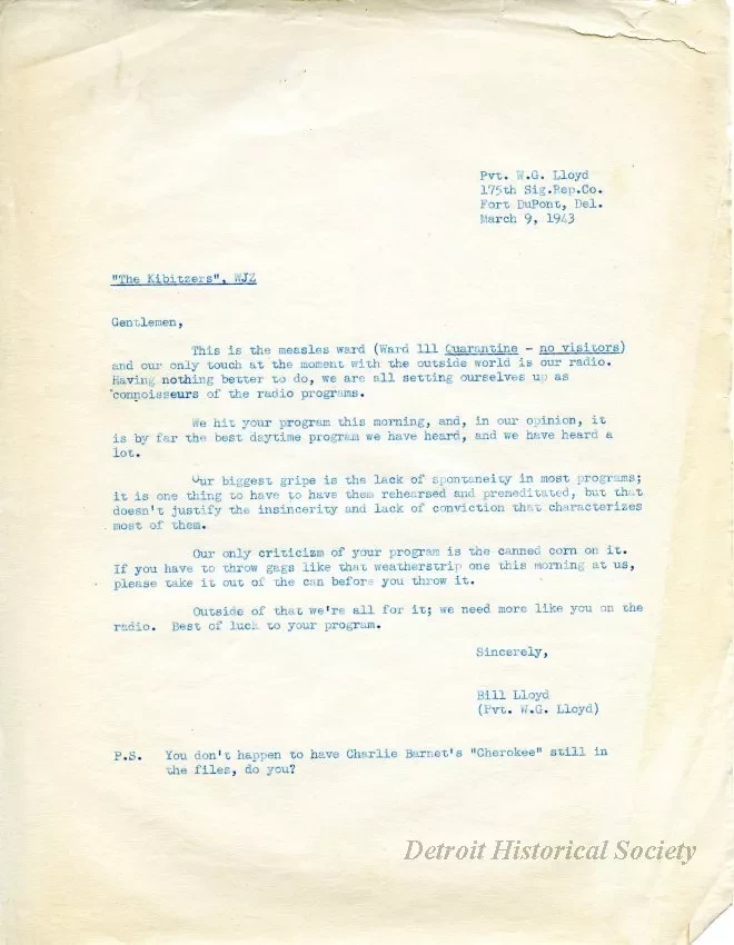 Letter