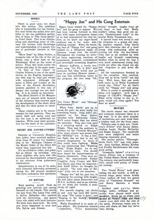 Magazine - The Lamp Post