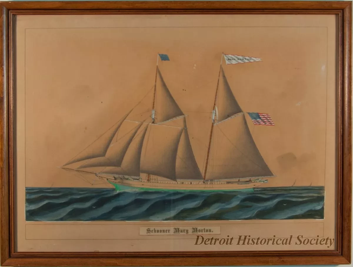 Print - Schooner Mary Morton