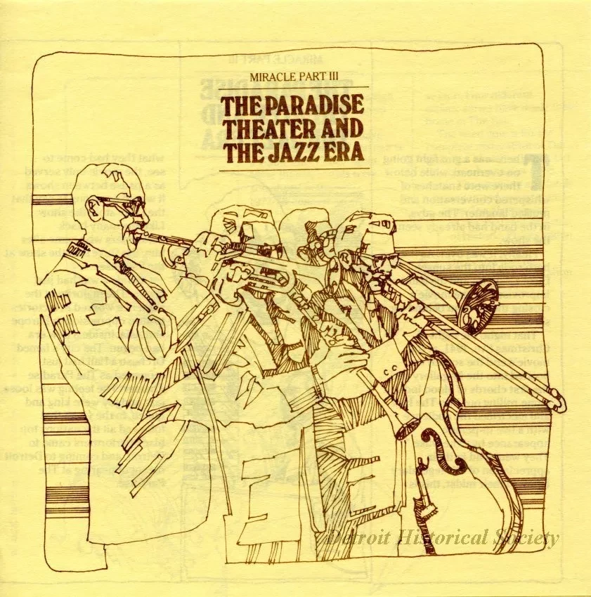 Brochure - The Paradise Theater and the Jazz Era