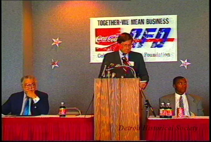 U-Matic - AFD Press Conf.
CAY & I. Thomas
Sept. 9 - 88
Cobo Hall