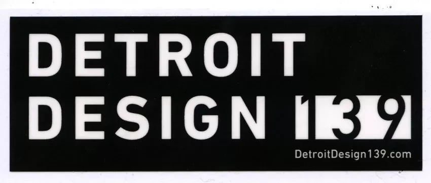 Sticker - Detroit Design 139