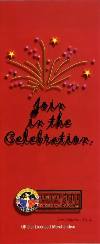 Brochure - Celebrate Your City
Detroit 300