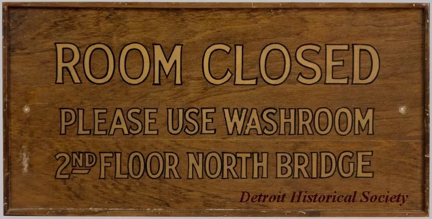 Sign, Informational