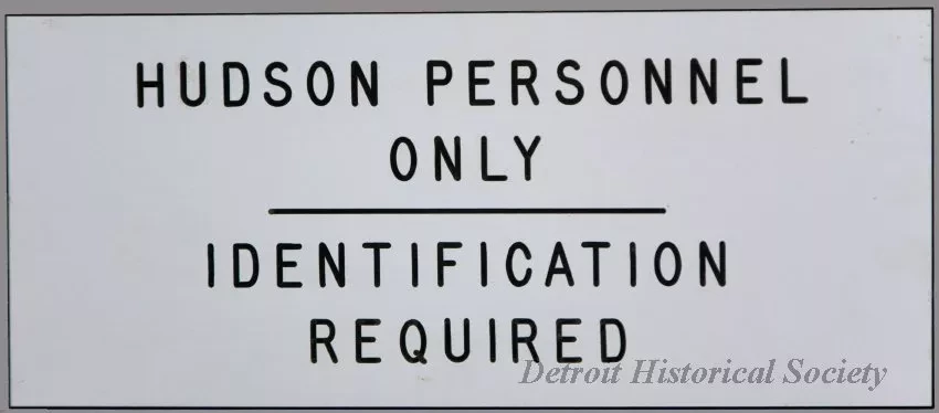 Sign, Informational