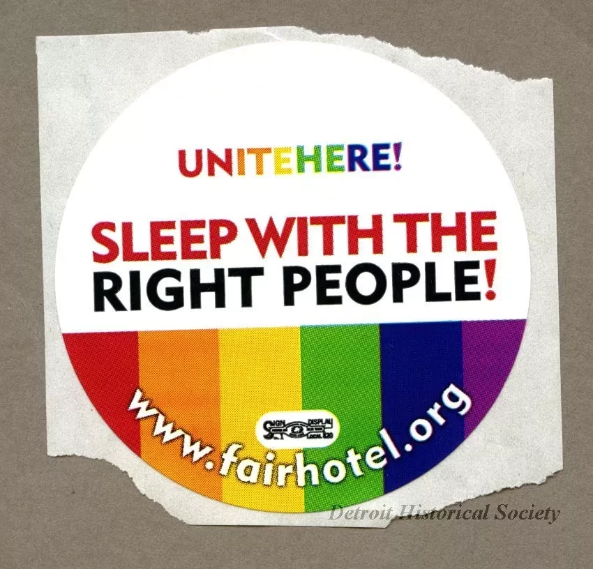 Sticker - UniteHere!
Sleep With the Right People