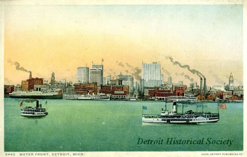 Postcard - 70905 Michigan Central Station, Detroit, Mich.