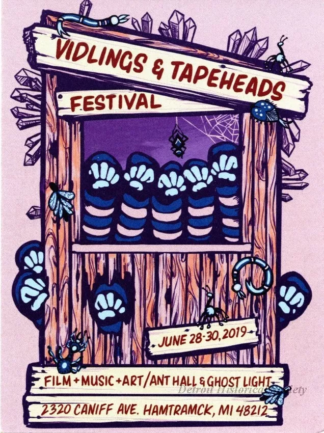 Card, Advertising - Vidlings & Tapeheads Festival