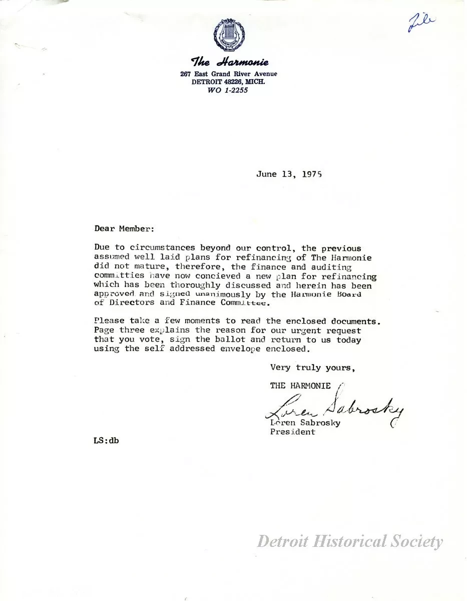 Letter