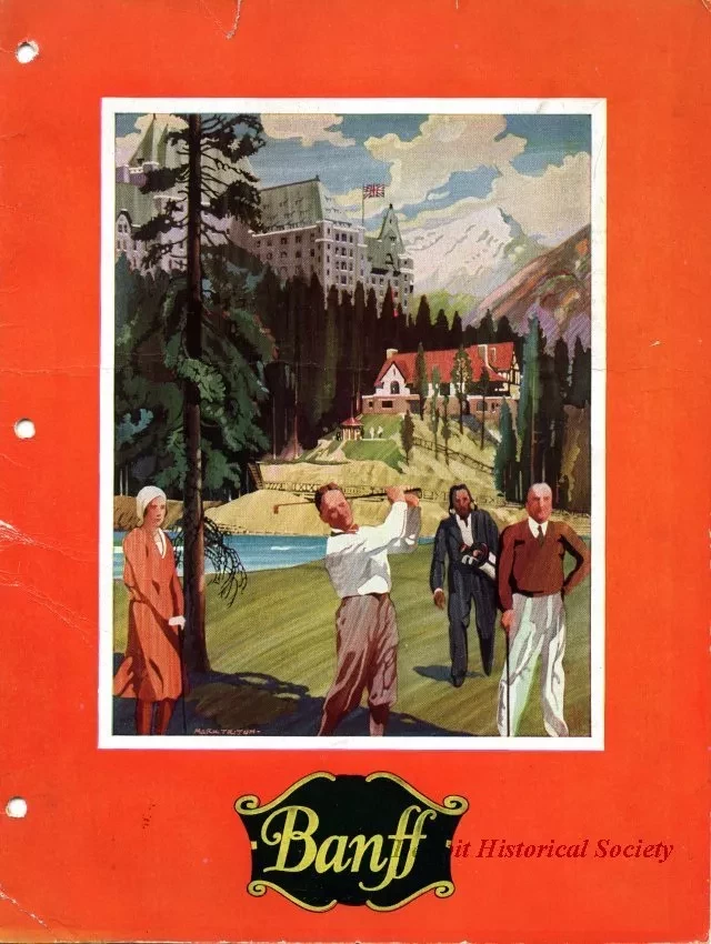 Menu - Banff
(On To Alaska With Buchanan)