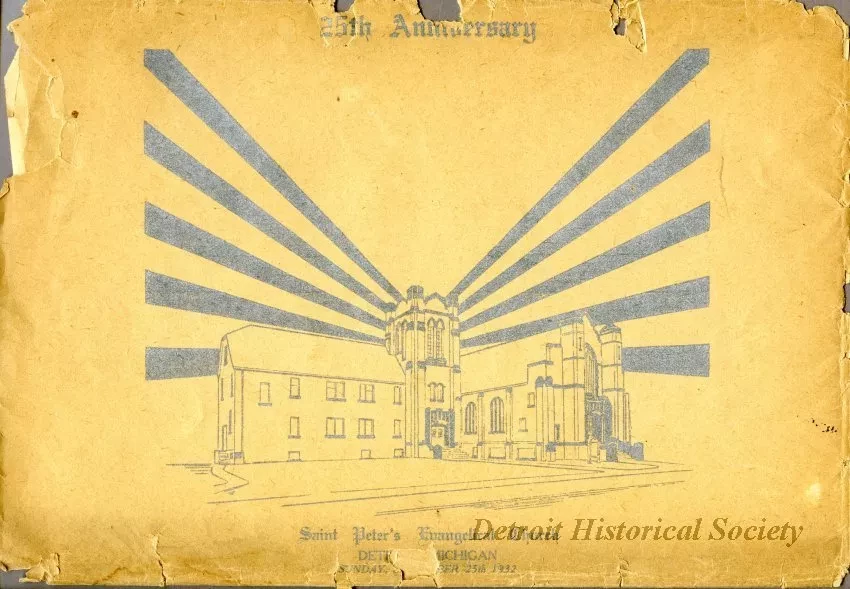 Booklet - 25th Anniversary
Saint Peter's Evangelical Church