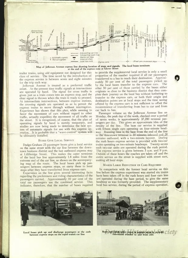Report - A New System of Surface Rapid Transit