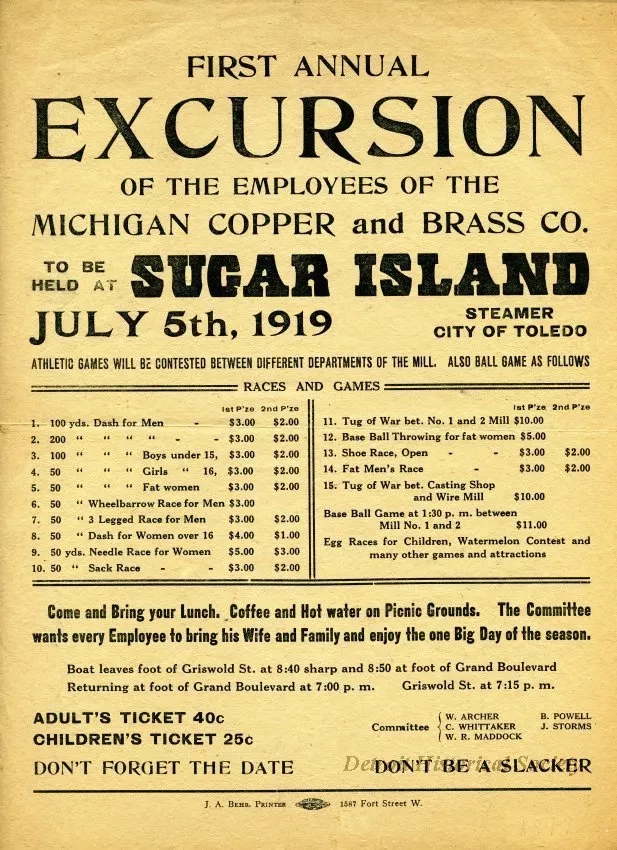Ad, Print - The Lake Erie Sidewheel Steamers of Frank E. Kirby