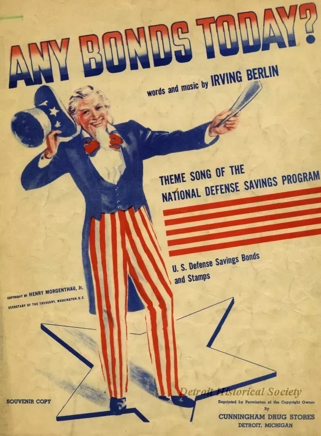 Music, Sheet - Any Bonds Today?